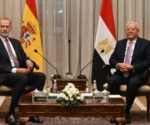 رئيس مجلس النواب يستقبل الملك فيليب السادس ملك إسبانيا