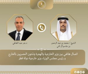 رئيس وزراء قطر يعرب عن امتنانهم للموقف المصرى بعد العدوان الاسرائيلى الغاشم على الدوحة