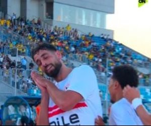 بسبب خطأ المدافع .. عدى الدباغ يضيف الهدف الثاني للزمالك في مرمي الإسماعيلي