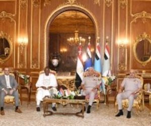 الفريق أول عبد المجيد صقر يلتقى وزير الدفاع لجمهورية جامبيا
