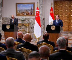نص كلمة الرئيس السيسي في المؤتمر الصحفي المشترك مع نظيره السنغافوري