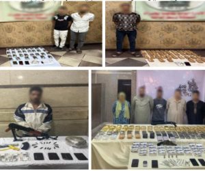 ضبط عناصر بؤر إجرامية من جالبى ومتجرى المواد المخدرة والأسلحة النارية غير المرخصة ومصرع عنصرين جنائيين شديدى الخطورة عقب تبادل إطلاق النيران مع قوات الشرطة بالشرقية والأقصر