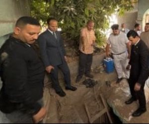 النيابة الإدارية تحقق فى واقعة حفر سرداب داخل مكتب صحة بقنا (صور)