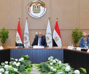 عقد اجتماع الجمعية العامة العادية للشركة القابضة للري والصرف برئاسة الوزير