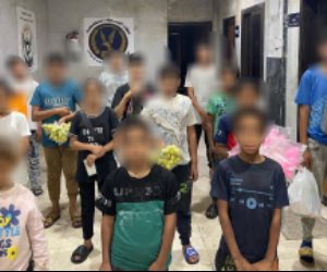 مباحث رعاية الأحداث تضبط عاطلان يستغلان الاطفال فى أعمال التسول