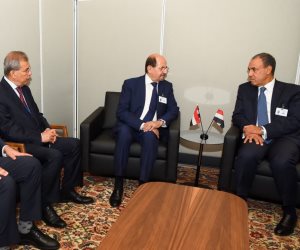 وزير الخارجية يلتقي وزير خارجية الجمهورية اليمنية على هامش أعمال الجمعية العامة للأمم المتحدة
