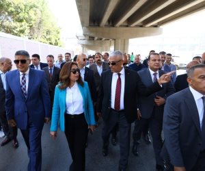 بتكلفة 62 مليون جنيه.. وزيرة التنمية المحلية ومحافظ الجيزة يتفقدان أعمال تطوير المنطقة المحيطة بمستشفى بولاق الدكرور