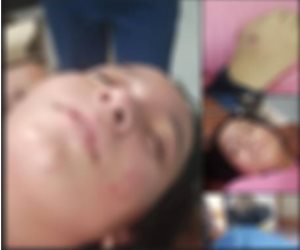 ضبط طالبة وأسرتها تعدوا على زميلتها بالضرب أمام المدرسة  
