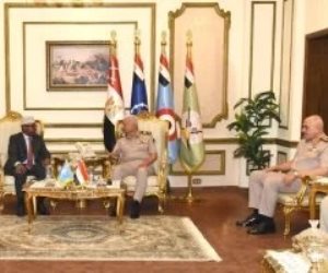 الفريق أول عبد المجيد صقر يلتقى وزير الدفاع الصومالي