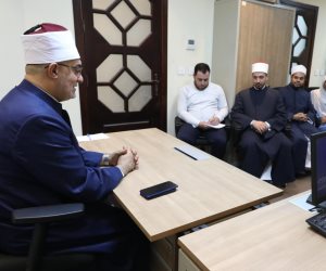 مفتي الجمهورية يتفقد الإدارة العامة للأبحاث الشرعية ويؤكد على دورها المحوري في تطوير الفتوى المعاصرة