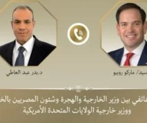 وزير الخارجية يؤكد لنظيره الأمريكى ضرورة انسحاب القوات الإسرائيلية من غزة