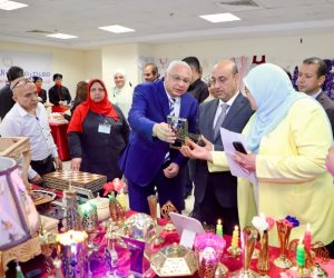 نائب وزير التربية والتعليم يفتتح معرض منتجات التعليم الفني بالعاصمة الإدارية