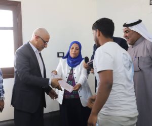 محافظ شمال سيناء يزور  مدينة رفح الحدودية  ويتابع انتظام الدراسة بمدرستي المهدية ونجع شيبانة (صور)