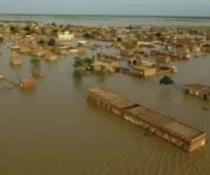 الفيضان يتسبب في تحويل مدن سودانية لجرز عائمة .. فيديو