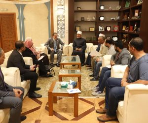 مفتي الجمهورية يستقبل رئيس الجهاز المركزي للتنظيم والإدارة لتطوير الأداء المؤسسي لدار الإفتاء