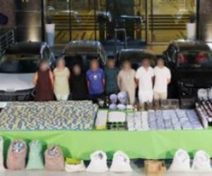 ضبط تشكيل عصابي وراء تصنيع المخدرات بحوزتهم مضبوطات قيمتها 66 مليون جنيه