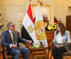 وزيرة التنمية المحلية تبحث مع محافظ الفيوم الموقف التنفيذي للمشروعات التنموية وتطوير المحميات