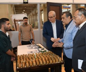 وزير الدولة للإنتاج الحربي يتابع مراحل التصنيع بشركة أبو زعبل للصناعات المتخصصة