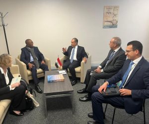 وزير الخارجية يلتقي المندوب الدائم لجنوب أفريقيا لدى اليونسكو والرئيس الحالي للمجموعة الأفريقية