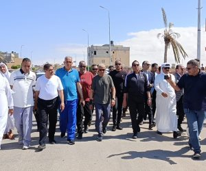 بمشاركة المحافظ .. شمال سيناء تواصل احتفالاتها بنصر أكتوبر بماراثون للمشي وفقرات رياضية وفنية متنوعة 