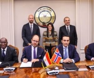 وزيرا التخطيط وقطاع الأعمال وسفير النرويج يشهدون توقيع خطابات نوايا لتمويل مشروع دندرة