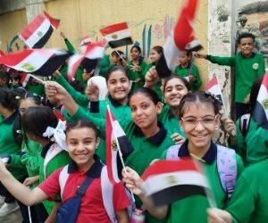 «أجيال الوعي والفخر».. احتفالات نصر أكتوبر تزين مدارس المحروسة