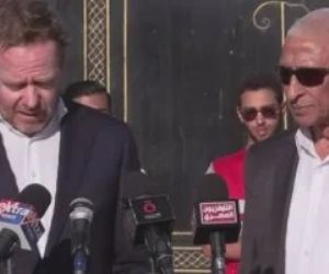 وزير خارجية هولندا أمام معبر رفح: نشيد بجهود مصر فى إدخال المساعدات إلى غزة