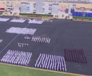 خريجو أكاديمية الشرطة يؤدون اليمين القانونية أمام الرئيس السيسى