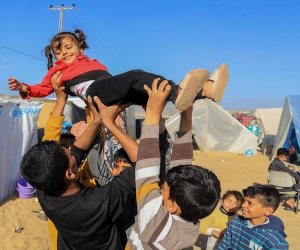 مشاعر فرح فى شوارع غزة بعد دخول وقف إطلاق النار حيز التنفيذ