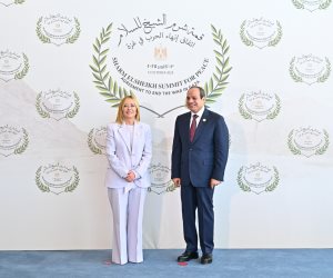 الرئيس السيسي يؤكد لرئيسة وزراء إيطاليا أهمية اتفاق وقف إطلاق النار في غزة