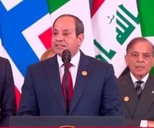 الرئيس السيسى للشعب الإسرائيلى: مدوا أيديكم بالسلام العادل فى هذه اللحظة التاريخية