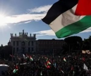 دعما لفلسطين .. احتجاجات في مدينة أوديني قبل مباراة إيطاليا واسرائيل .. فيديو