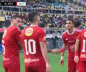 الأهلي يتقدم بالهدف الأول على إيجل نوار في الشوط الأول (فيديو)