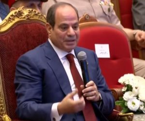 الرئيس السيسي: مصر تكلفت 100 مليار جنيه في حرب الإرهاب غير الشهداء