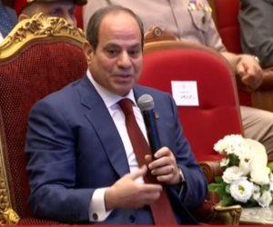 الرئيس السيسي: كرم ربنا حافظ على الدولة بعد أحداث 2011