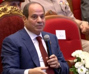 الرئيس السيسي: كل بيت مصري فيه شهيد وجريح.. ودفعنا ثمن القضاء على الإرهاب