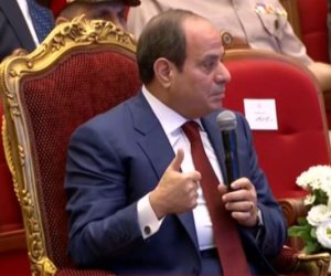 الرئيس السيسي: متفائل جدا بحالنا دلوقتي