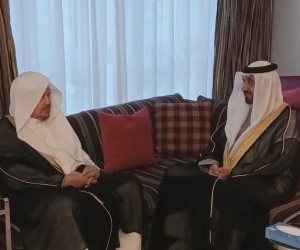 رئيس البرلمان العربي يلتقي رئيس مجلس الشورى السعودي في جنيف
