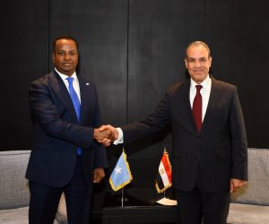 وزير الخارجية يبحث مع نظيره الصومالي تعزيز الشراكة الاستراتيجية بين البلدين 