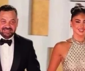 طارق العريان علي هامش مهرجان الجونة : عاوز ابقى أبو البنات.. وزوجته: نفسي أكون أم