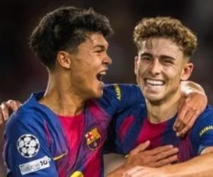 برشلونة يقسو علي أولمبياكوس ويتغلب عليه 6-1 فى دورى أبطال أوروبا .. فيديو