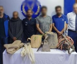 ضبط 6 أشخاص بالقاهرة لتنقيبهم غير المشروع عن الآثار