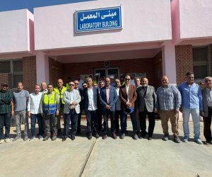 نائب وزير الإسكان يتفقد محطة معالجة الصرف الصحي بالجبل الأصفر بمرحلتيها الأولى والثانية نائب وزير الإسكان يتفقد محطة معالجة الصرف الصحي بالجبل الأصفر بمرحلتيها الأولى والثانية
