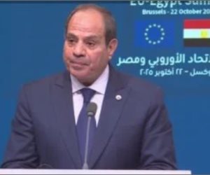 نص كلمة الرئيس السيسي خلال مؤتمر صحفي مع رئيس المجلس الأوروبي ورئيسة المفوضية الأوروبية