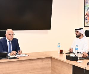 وزير الرى يلتقي أمين عام المدرسة الرقمية وأكاديميات المهارات بدولة الإمارات وزير الرى يلتقي أمين عام المدرسة الرقمية وأكاديميات المهارات بدولة الإمارات