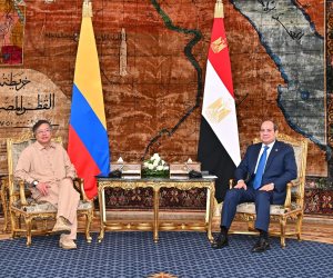 جوستافو بيترو يثمن جهود مصر والرئيس السيسي لإنهاء الحرب واحتواء الكارثة الإنسانية في غزة جوستافو بيترو يثمن جهود مصر والرئيس السيسي لإنهاء الحرب واحتواء الكارثة الإنسانية في غزة