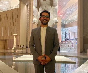 شاهد كيف دعم أحمد حلمي ومنى زكي افتتاح المتحف المصري الكبير