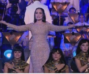 شيريهان بحفل افتتاح المتحف: مصرية وأفتخر بانتمائي لأقدم شعب وأول حضارة