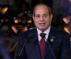 الرئيس السيسى: على أرض مصر شهدت الدنيا ميلاد الفن