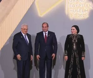 رئيس فلسطيني يشارك في افتتاح المتحف المصري الكبير ويشيد بعظمة مصر وتاريخها وحاضرها